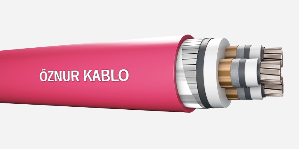 18/30 kV XLPE İzoleli Yassı Çelik Tel Zırhlı Alüminyum İletkenli Orta Gerilim Güç Kabloları 18/30 kV XLPE İzoleli Yassı Çelik Tel Zırhlı Alüminyum İletkenli Orta Gerilim Güç Kabloları